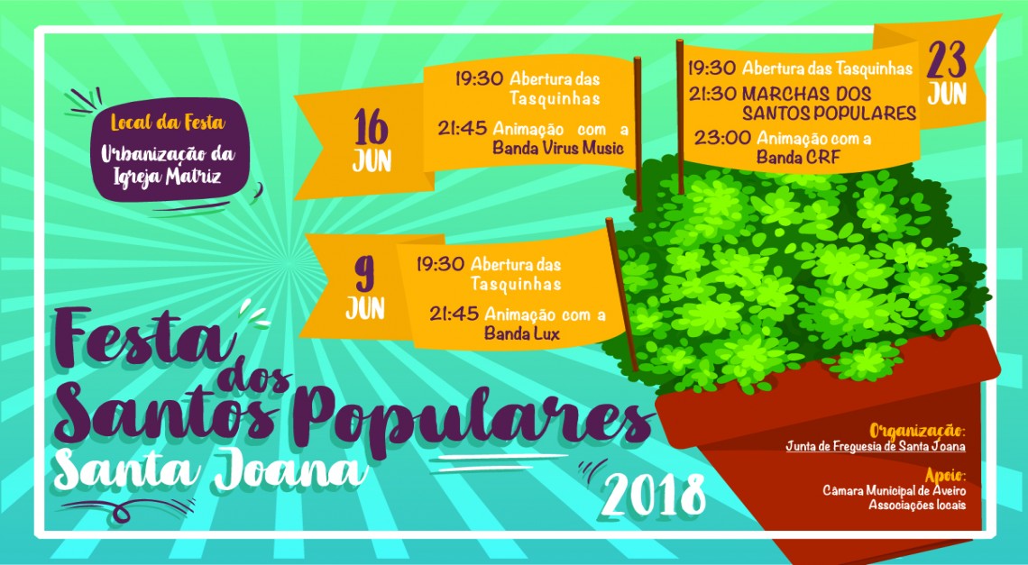 FESTA DOS SANTOS POPULARES 2018